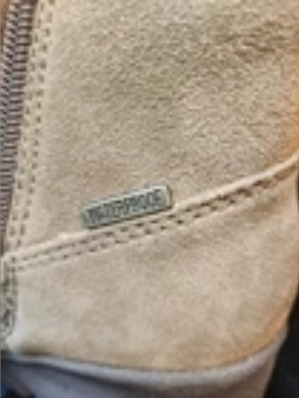 Brilliant Women Sz 6 Honey Brown/Tan Suede Faux Fur Waterproof 1/2 Calf Boot NIB - Picture 13 of 16